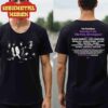 Black Sabbath Ozzy Osbourne Back To The Beginning Ozzy Osbourne Shep Fairey Tee At Villa Park Birmingham On Saturday 5th July Two Sided Classic T-Shirt