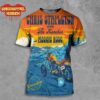 Metallica M72 Santa Clara North American Tour 2025 First Night Venue Poster At Levi Stadium Santa Clara CA On June 20th 2025 All Over Print Shirt