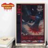 Metallica M72 Houston North American Tour 2025 Pop Up Store Venue Poster At NRG Stadium Houston Texas On June 14th 2025 Wall Decor Poster Canvas
