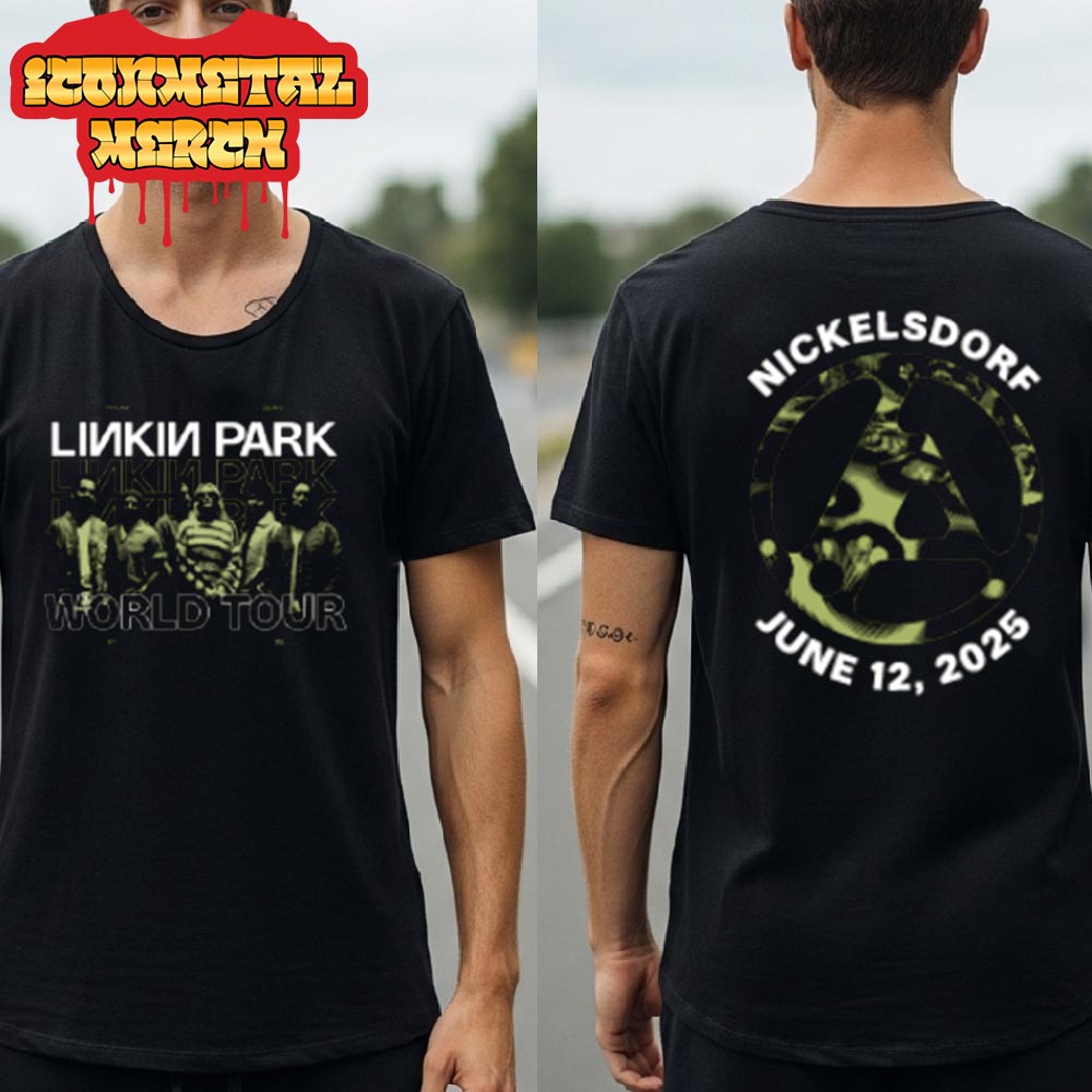Linkin Park From Zero World Tour 2025 Event Tee At Novarock Festival Nickelsdord Austria On June 12th 2025 Two Sided Classic T-Shirt Linkin Park From Zero World Tour 2025 Event Tee At Novarock Festival Nickelsdord Austria On June 12th 2025 Two Sided Classic T-Shirt