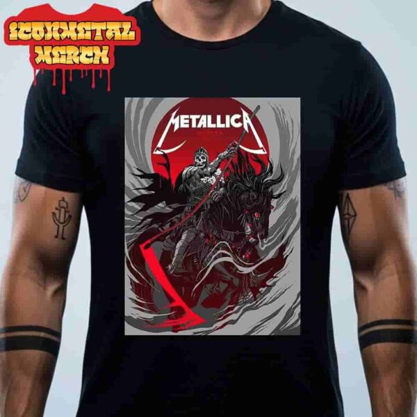 Metallica M72 Denver North American Tour 2025 Poster Tee At Empower Field At Mile High Denver CO On June 27th And 29th 2025 Classic T-Shirt