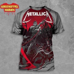 Metallica M72 Denver North American Tour 2025 Venue Poster At Empower Field At Mile High Denver CO On June 27th And 29th 2025 All Over Print Shirt