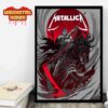 Metallica M72 Denver North American Tour 2025 Venue Poster At Empower Field At Mile High Denver CO On June 27th And 29th 2025 Wall Decor Poster Canvas