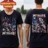 Metallica M72 Santa Clara North American Tour 2025 Second Night Venue Poster At Levi Stadium Santa Clara CA On June 22th 2025 Classic T-Shirt