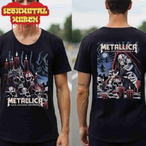 Metallica M72 Santa Clara North American Tour 2025 Conmbined 2 Nights Tee At Levi Stadium Santa Clara CA On June 20th And 22nd 2025 Two Sided Classic T-Shirt