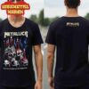 Metallica M72 Santa Clara North American Tour 2025 First Night Venue Poster Tee At Levi Stadium Santa Clara CA On June 20th 2025 Two Sided Classic T-Shirt