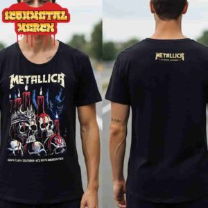 Metallica M72 Santa Clara North American Tour 2025 First Night Event Tee At Pop Up Store Levi Stadium Santa Clara CA On June 20th 2025 Two Sided Classic T-Shirt