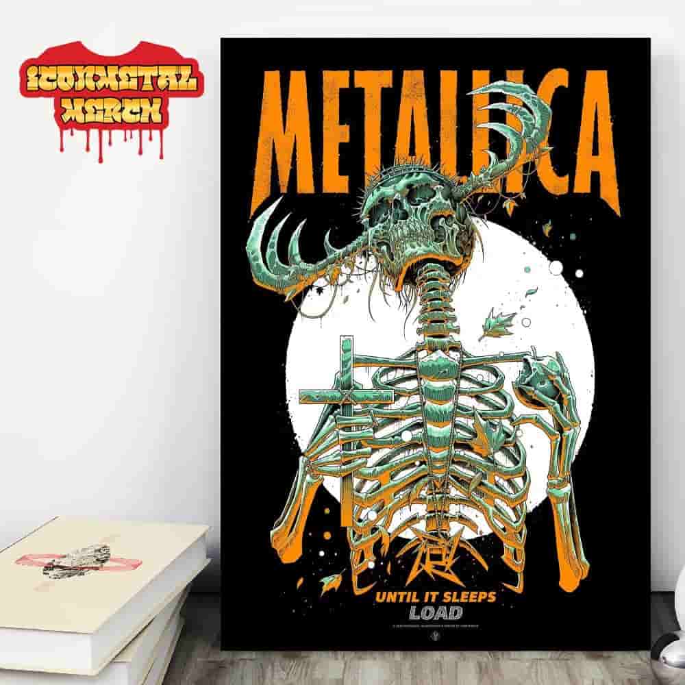 Metallica Until It Sleeps Poster Commemorate Load Remastered Release Day Wall Decor Poster Canvas Metallica Until It Sleeps Poster Commemorate Load Remastered Release Day Wall Decor Poster Canvas