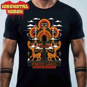 Pretty Lights Event Poster Night 2 At Meadow Creek Buena Vista CO On June 27th 2025 Classic T-Shirt