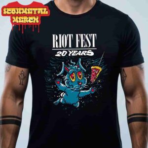 Riot Fest 20 Years Swimming Bunny Tee Merchandise Limited Classic T-Shirt