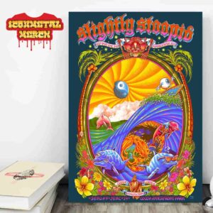 Slightly Stoopid Step Into The Sun Summer Tour 2025 At Cocoa Riverfront Park Cocoa FL On June 29th 2025 Wall Decor Poster Canvas