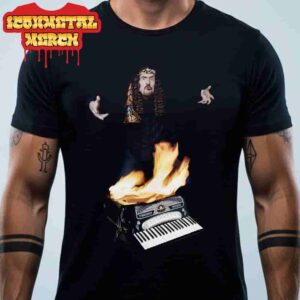 Weird Al Yankovic 2025 Tour Accordion On Fire Tee Merch Limited Classic T-Shirt