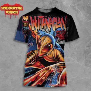 Wu-Tang Clan The Final Chamber 2025 Tour Event Poster At Amalie Arena Tampa FL On June 10th 2025 All Over Print Shirt