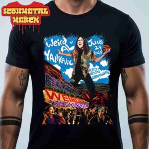 Yankovic Bigger And Weirder 2025 Tour At Red Rocks Amphitheatre Colorado On June 24th 2025 Classic T-Shirt