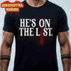 Jeffrey Had A Guest List Donald Trump Was On It Political Satire Classic T-Shirt