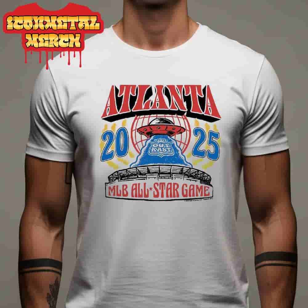 Atlanta Braves x Outkast Homage 2025 MLB All-Star Game Merch Limited Classic T-Shirt Atlanta Braves x Outkast Homage 2025 MLB All-Star Game Merch Limited Classic T-Shirt