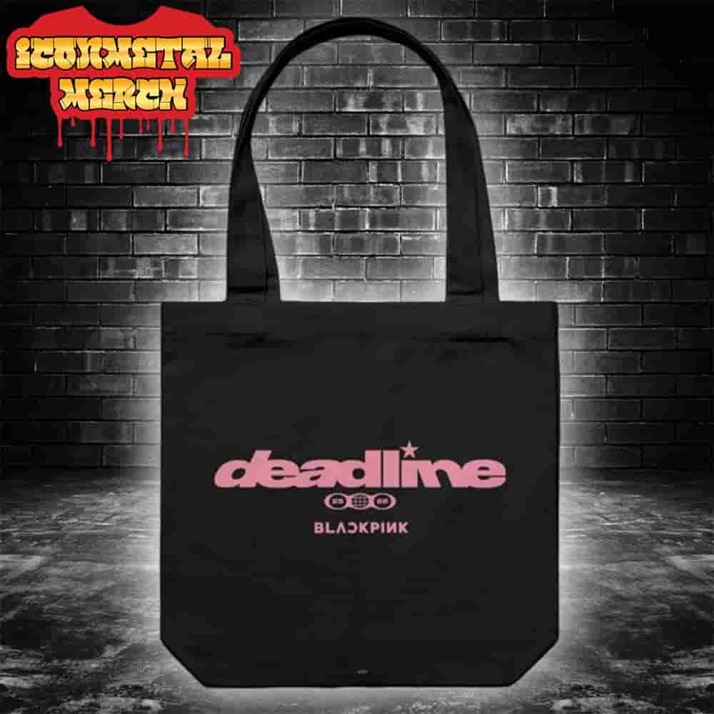 Blackpink Deadline World Tour 2025-2026 Merchandise Limited Tote Bag Blackpink Deadline World Tour 2025-2026 Merchandise Limited Tote Bag