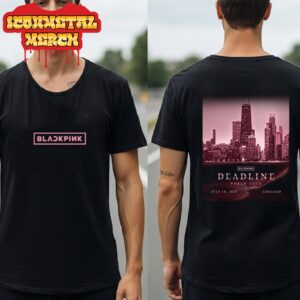 Blackpink Exclusive Event Tee Chicago At Soldier Field Chicago IL On July 18th 2025 Two Sided Classic T-Shirt