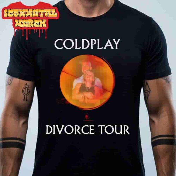 Coldplay Divorce Tour Tee Funny Meme Classic T-Shirt