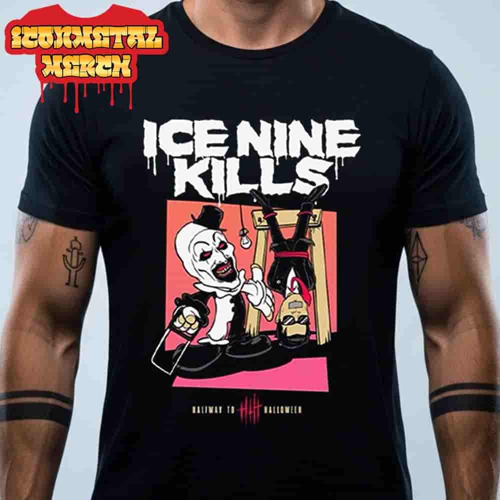 Ice Nine Kills Half Way To Halloween Tee Merch Limited Classic T-Shirt Ice Nine Kills Half Way To Halloween Tee Merch Limited Classic T-Shirt