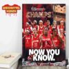 Congrats To Indiana Fever With 2025 WNBA Commissioner’s Cup Champions Wall Decor Poster Canvas