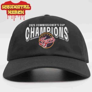 Indiana Fever New Era Unisex 2025 WNBA Commissioner’s Cup Champions Baseball Classic Hat Cap