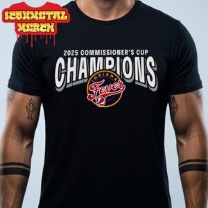 Indiana Fever New Era Unisex 2025 WNBA Commissioner’s Cup Champions Classic T-Shirt
