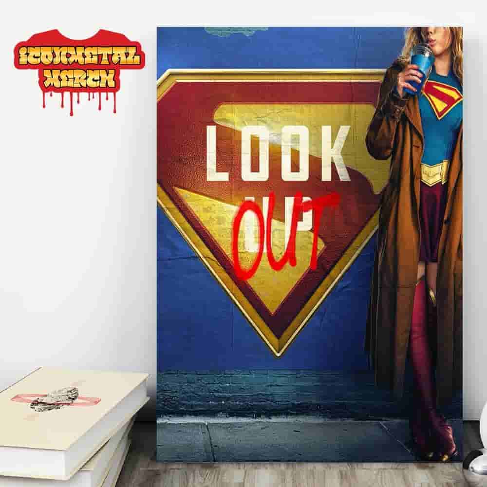 James Gunn Release Superman Girl New Poster Look Out 2026 DCEU Wall Decor Poster Canvas James Gunn Release Superman Girl New Poster Look Out 2026 DCEU Wall Decor Poster Canvas