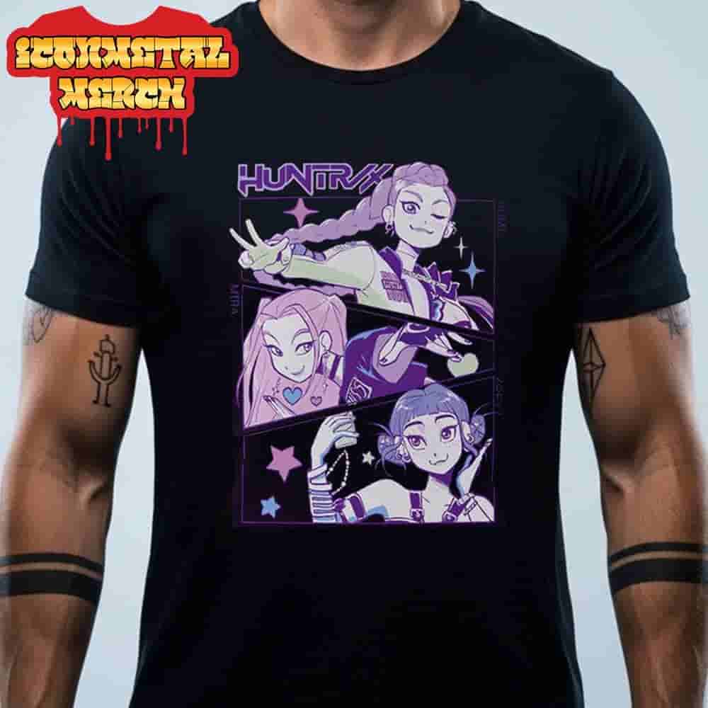 KPop Demon Hunters Huntrix Netflix Merch Limited Classic T-Shirt KPop Demon Hunters Huntrix Netflix Merch Limited Classic T-Shirt