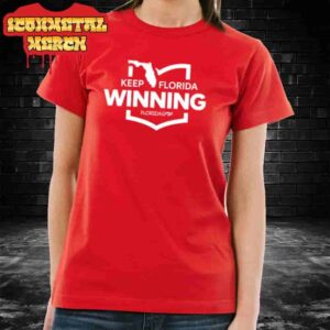 Keep Florida Winning Red Florida Gop Merch Limited Tee Classic T-Shirt