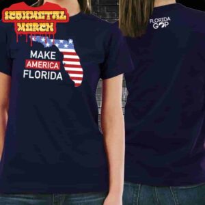 Make America Florida Florida Gop Merch Limited Tee Two Sided Classic T-Shirt