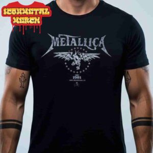 Metallica Est 1981 Tee Merchandise Limited Classic T-Shirt