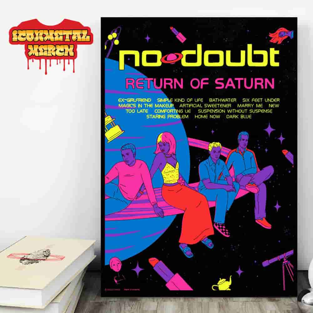 No Doubt Return Of Saturn Poster 25th Anniversary Poster Merchandise Limted Wall Decor Poster Canvas No Doubt Return Of Saturn Poster 25th Anniversary Poster Merchandise Limted Wall Decor Poster Canvas