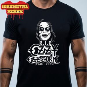 Ozzy Osbourne RIP Sabbath Legend 1947 2025 Thank You For The Memories Classic T-Shirt
