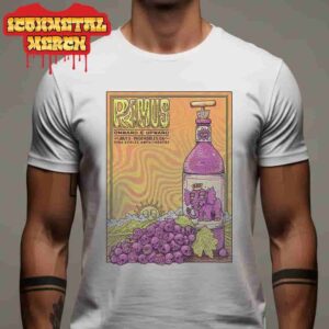 Primus Event Poster At Vina Robles Amphitheatre Paso Robles CA On July 5th 2025 Classic T-Shirt