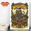 The Offspring Event Poster At Midflordia Credit Union Amphitheatre Tampa FL On July 12th 2025 Wall Decor Poster Canvas