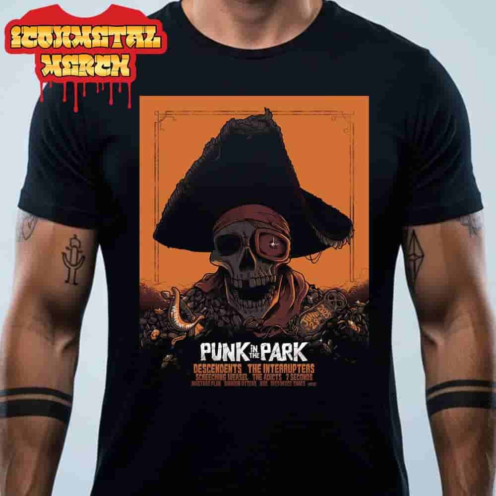 Punk In The Park Artwork Limited Orange Edition Poster At Waterfront Park Portland OR On June 28th 2025 Classic T-Shirt Punk In The Park Artwork Limited Orange Edition Poster At Waterfront Park Portland OR On June 28th 2025 Classic T-Shirt