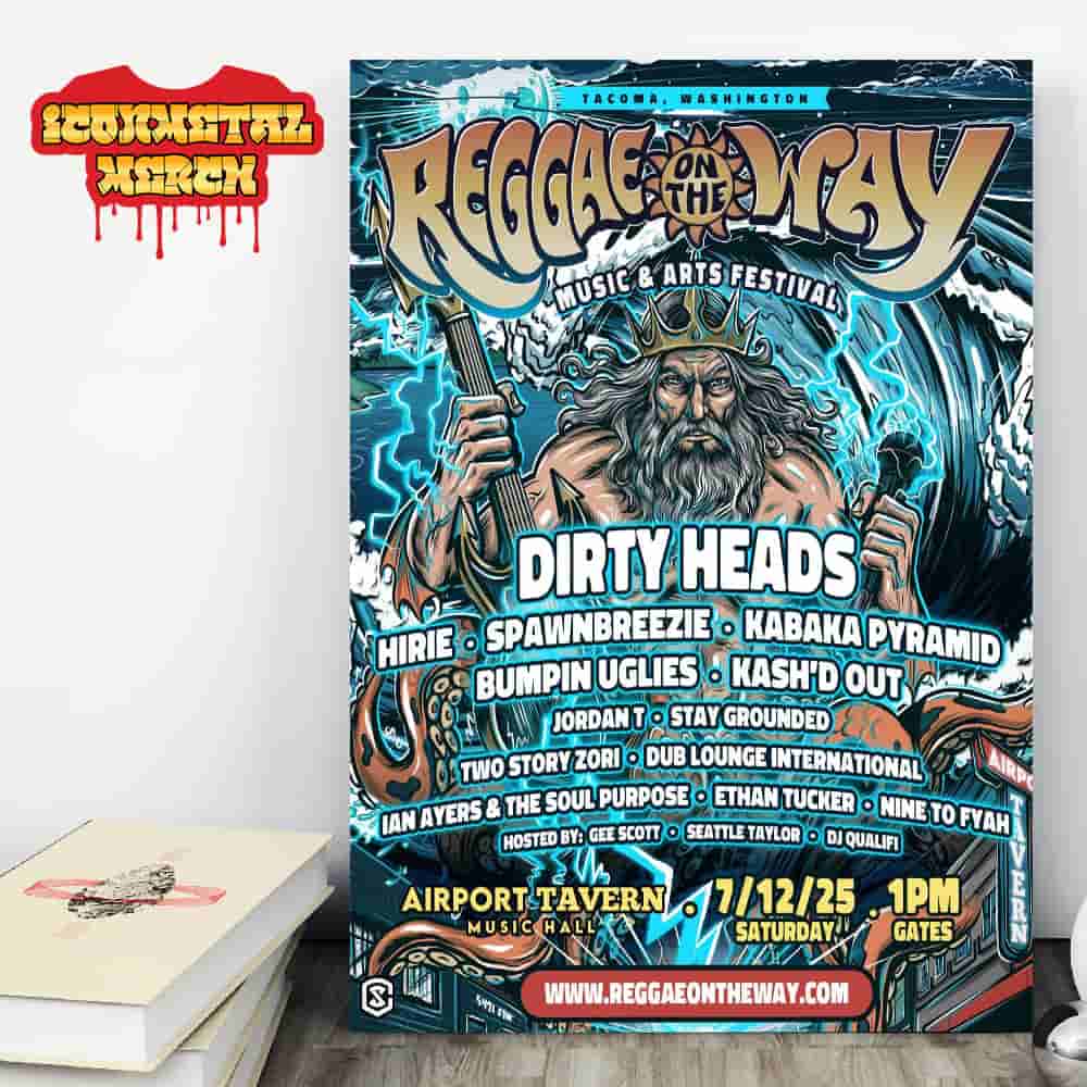 Reggae On The Way Music And Arts Festival Line Up Poster At Airport Tavern Music Hall On July 12th 2025 Wall Decor Poster Canvas Reggae On The Way Music And Arts Festival Line Up Poster At Airport Tavern Music Hall On July 12th 2025 Wall Decor Poster Canvas