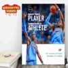 Angel Reese Shai-Gilgeous Alexander Carmelo Anthony NBA 2K26 Leave No Doubt Edition Cover Wall Decor Poster Canvas