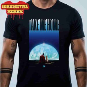 Superman 2025 Movie Superman And Krypto Tee DC Studio Merchandise Limited Classic T-Shirt
