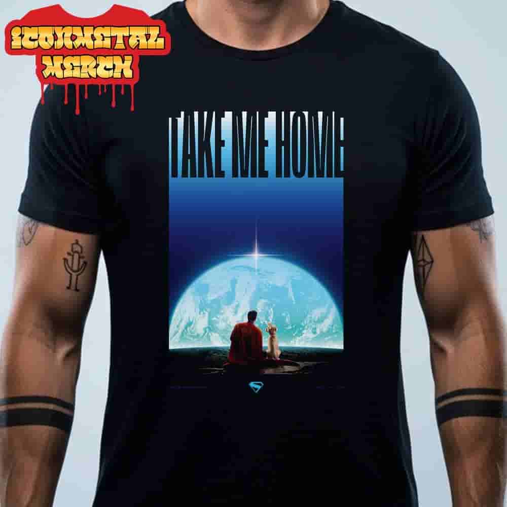 Superman 2025 Movie Superman And Krypto Tee DC Studio Merchandise Limited Classic T-Shirt Superman 2025 Movie Superman And Krypto Tee DC Studio Merchandise Limited Classic T-Shirt