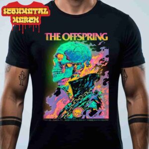The Offspring Event Poster At Midflordia Credit Union Amphitheatre Tampa FL On July 12th 2025 Classic T-Shirt