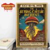 The String Cheese Incident Tour 2025 Poster With The Wood Brothers And Daniel Donatos Cosmic Country At Red Rocks Morrison CO On July 18th-19th 2025 Wall Decor Poster Canvas