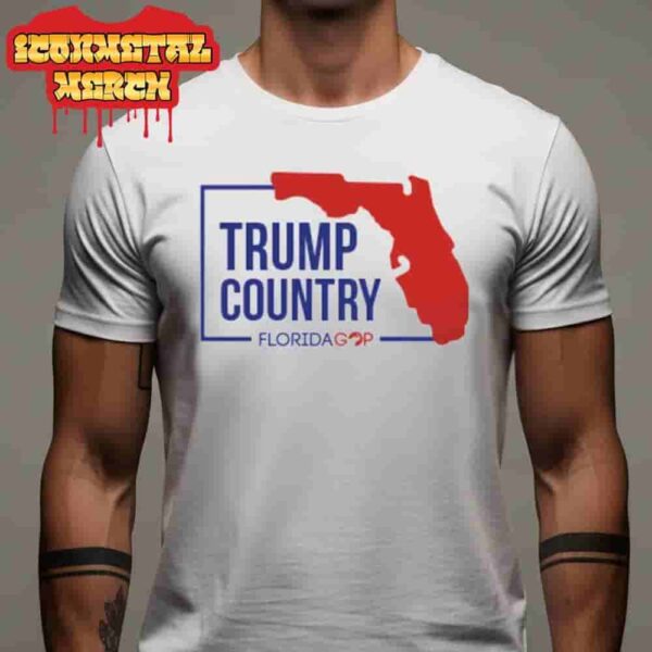 Trump Country White Florida Gop Merch Limited Tee Classic T-Shirt