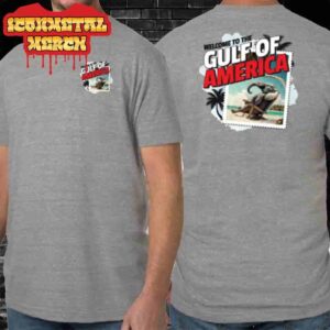 Welcome To The Gulf Of America Florida Gop Merch Limited Tee Two Sided Classic T-Shirt