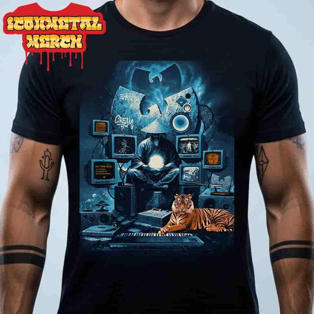 Wu-Tang Clan The Final Chamber 2025 Tour Event Poster At Nationwide Arena Columbus OH On July 9th 2025 Classic T-Shirt Wu-Tang Clan The Final Chamber 2025 Tour Event Poster At Nationwide Arena Columbus OH On July 9th 2025 Classic T-Shirt