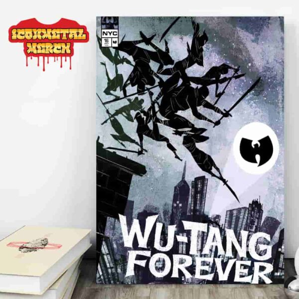 Wu-Tang Clan The Final Chamber 2025 Tour Event Poster At The Madison Square Garden NY On July 16th 2025 Wall Decor Poster Canvas
