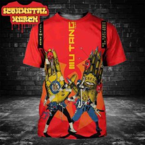 Wu-Tang Clan The Final Chamber Tour 2025 At Moda Center Portland OR On July 1st 2025 All Over Print Shirt