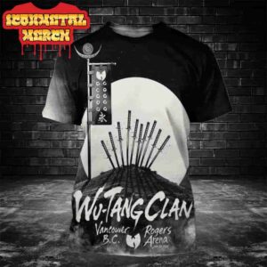 Wu-Tang Clan The Final Chamber Tour 2025 At Rogers Arena Vancouver BC On June 30th 2025 All Over Print Shirt