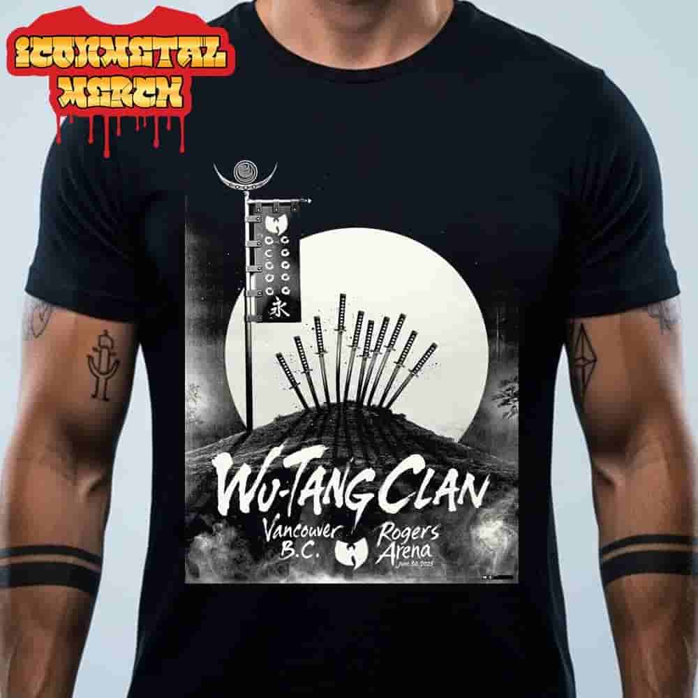 Wu-Tang Clan The Final Chamber Tour 2025 At Rogers Arena Vancouver BC On June 30th 2025 Classic T-Shirt Wu-Tang Clan The Final Chamber Tour 2025 At Rogers Arena Vancouver BC On June 30th 2025 Classic T-Shirt